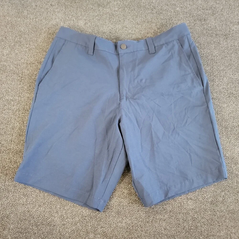 Banana Republic Blue Comfort Flat Front Elastic Waist Shorts, Size 36 - NWT